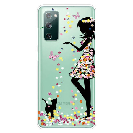 Samsung Galaxy S20 FE Case Pretty Flowered Head