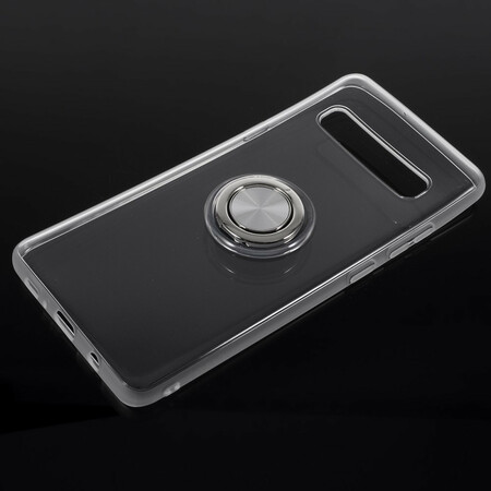 Samsung Galaxy S10 5G Transparent Metal Ring Case