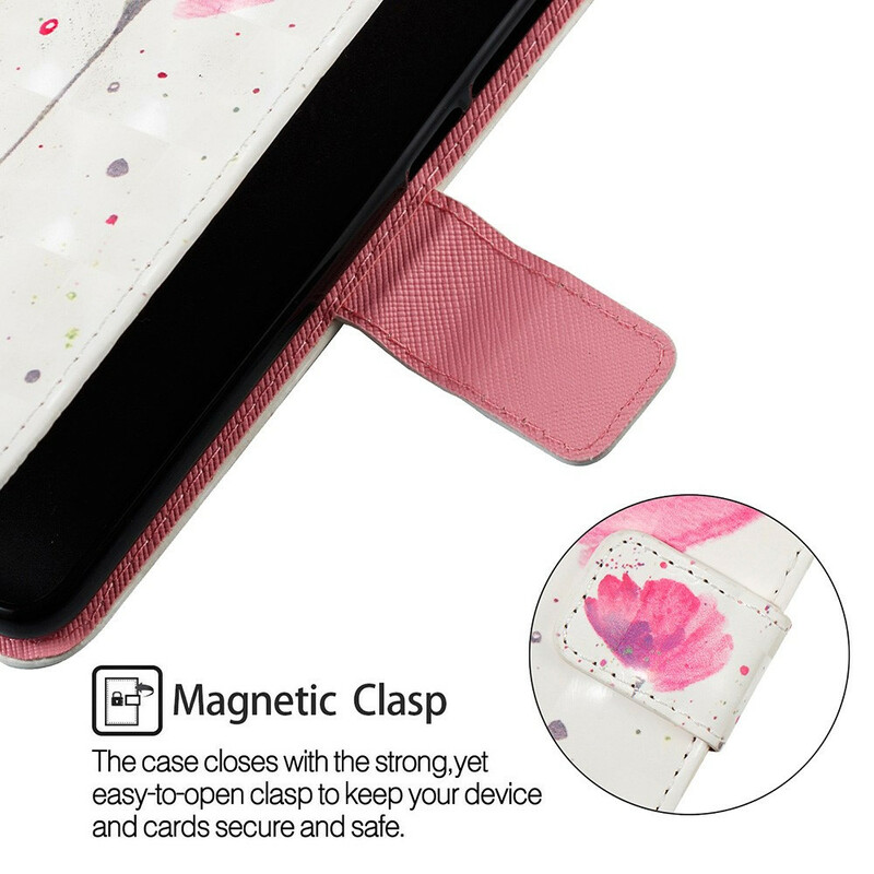 Samsung Galaxy S10 5G Poppy Watercolor Case