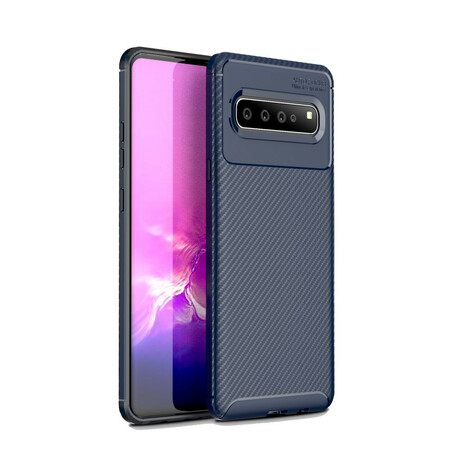 Case Samsung Galaxy S10 5G Texture Carbon Fiber Flexible