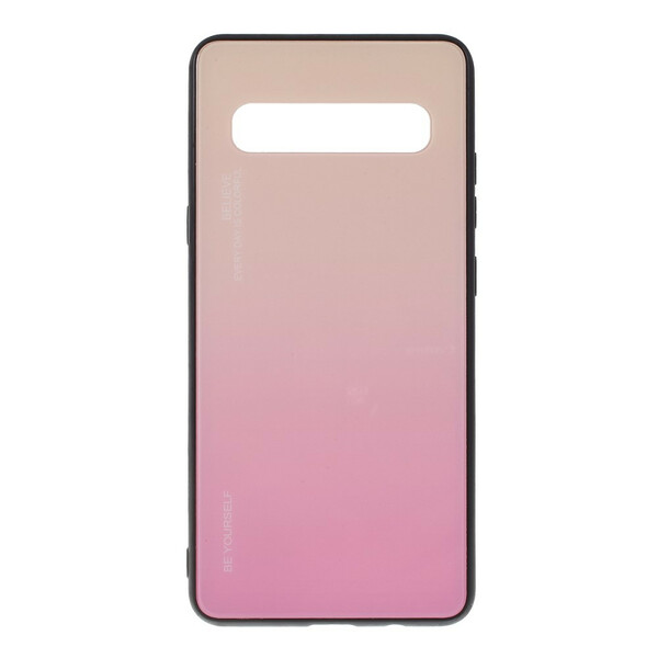 Samsung Galaxy S10 5G Tempered Glass Case Be Yourself