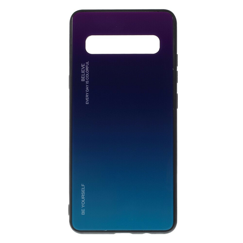 Samsung Galaxy S10 5G Tempered Glass Case Be Yourself