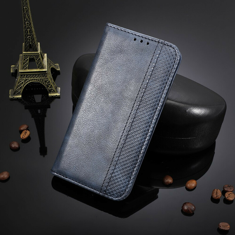 Flip Cover Xiaomi Redmi 9C Vintage Leather Effect