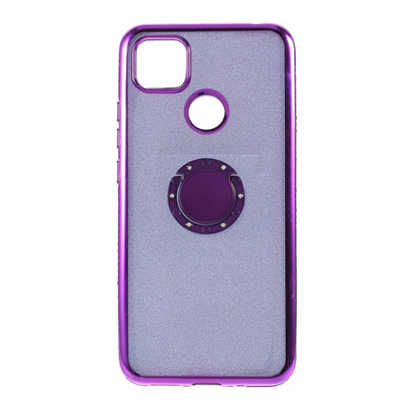 Xiaomi Redmi 9C Case Glitter and Diamond Ring