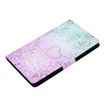 Cover Samsung Galaxy Tab A 8.0 (2019) Paillette Coeur