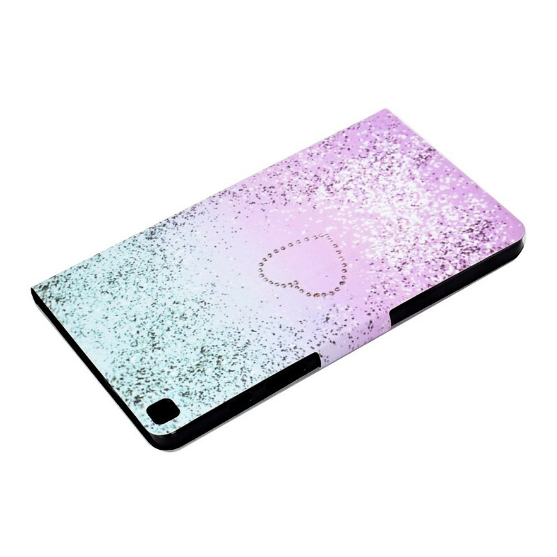 Cover Samsung Galaxy Tab A 8.0 (2019) Paillette Coeur