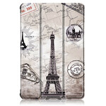 Smart Case Huawei MatePad T 10s Reinforced Eiffel Tower Retro