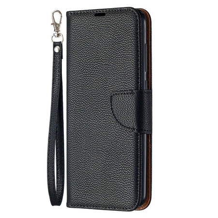 Xiaomi Redmi Note 9 Case Lychee Oblique Flap