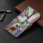 Xiaomi Redmi Note 9 Colorful Tree Case
