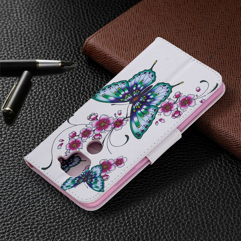 Xiaomi Redmi Note 9 Butterflies Case