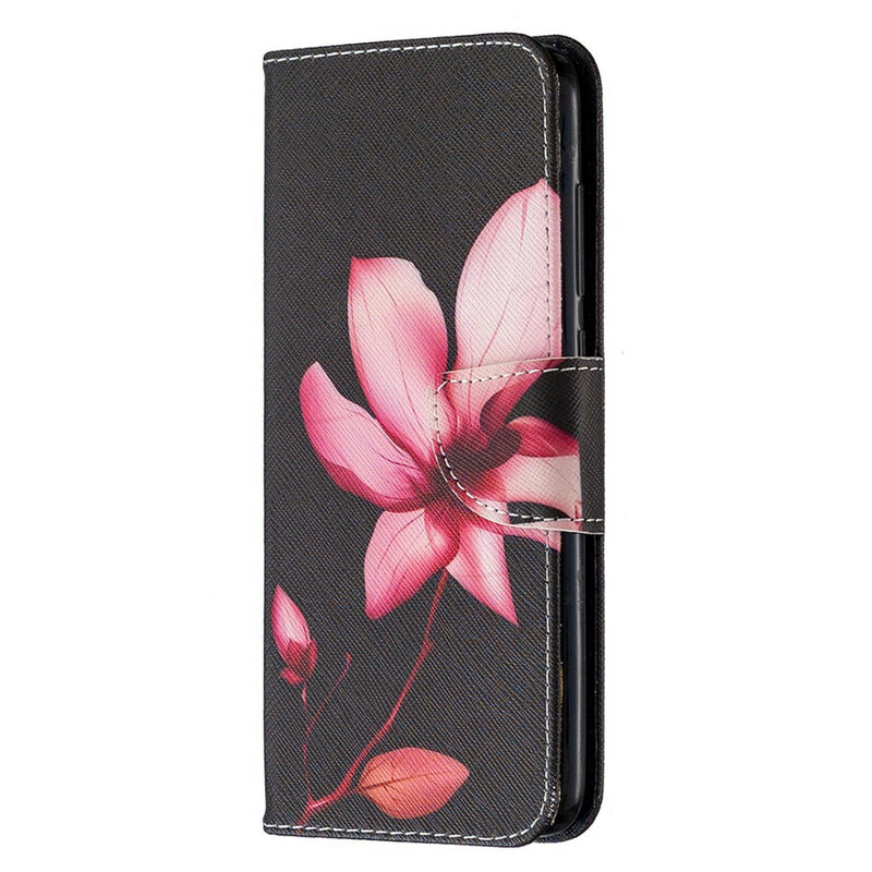 Xiaomi Redmi Note 9 Pink Flower Case