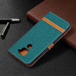 Xiaomi redmi Note 9 Fabric and Leather Effect Case
