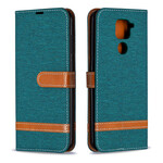 Xiaomi redmi Note 9 Fabric and Leather Effect Case