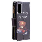 Samsung Galaxy S20 FE Case with Zipped Pocket Bear