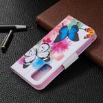 Case Samsung Galaxy S20 FE Painted Butterflies and Flowers