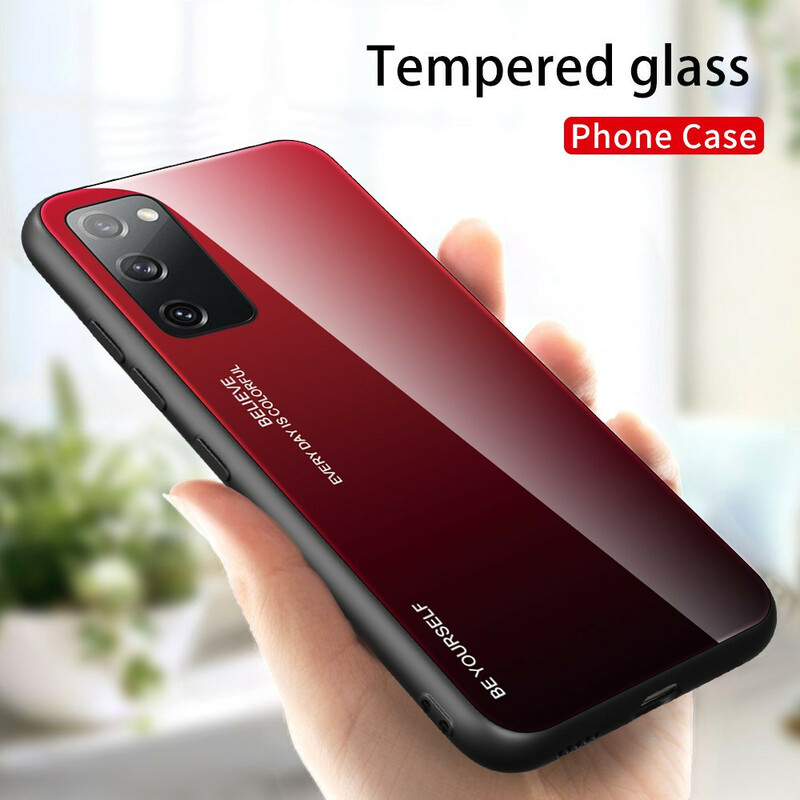 Samsung Galaxy S20 FE Tempered Glass Case Be Yourself