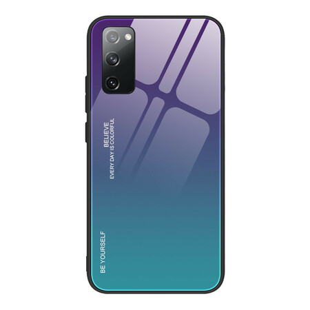 Samsung Galaxy S20 FE Tempered Glass Case Be Yourself