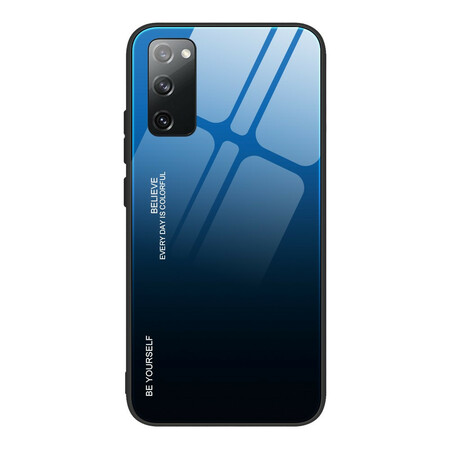 Samsung Galaxy S20 FE Tempered Glass Case Be Yourself