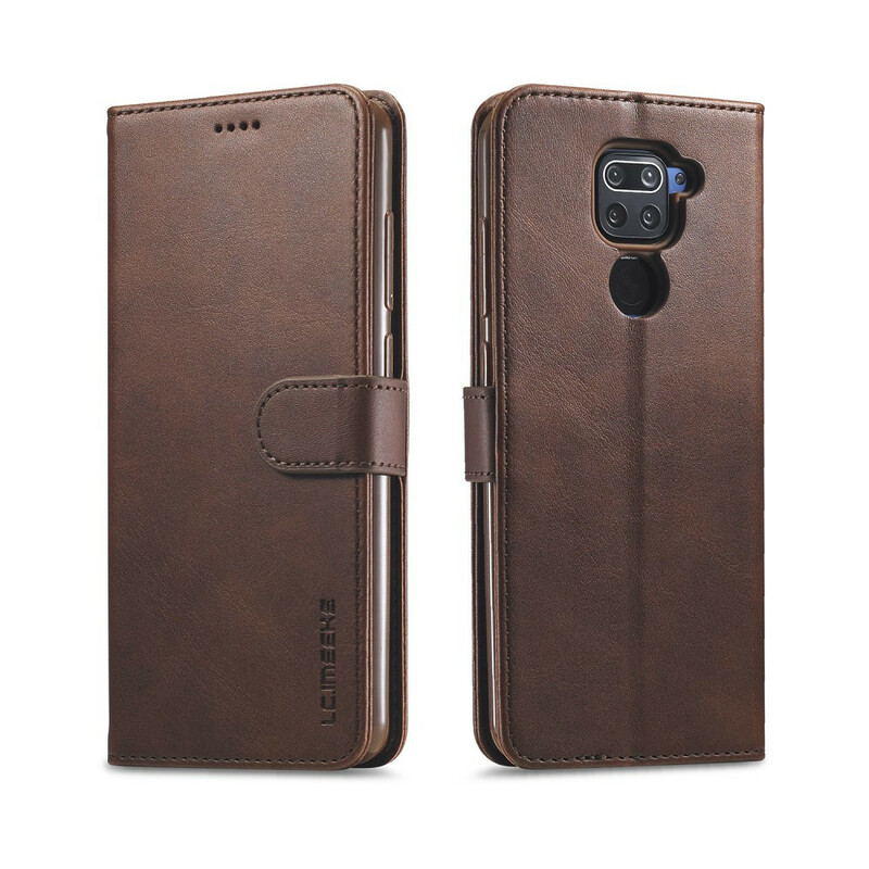 Xiaomi Redmi Note 9 Case LC.IMEEKE Leather effect