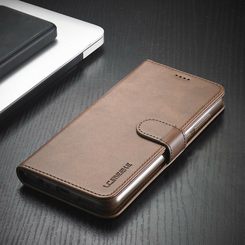 Xiaomi Redmi Note 9 Case LC.IMEEKE Leather effect