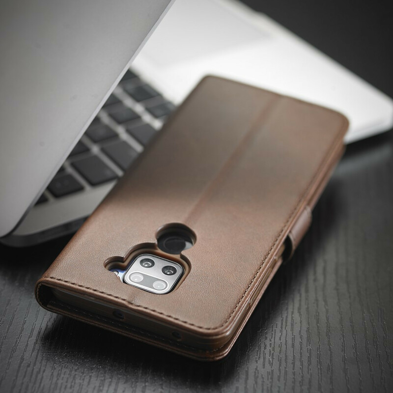 Xiaomi Redmi Note 9 Case LC.IMEEKE Leather effect