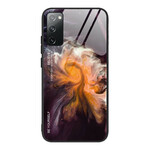 Samsung Galaxy S20 FE Case Marble Colors Tempered Glass
