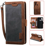 Xaiomi Redmi Note 8T Two-tone Leather Case Reinforced Contours
