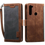 Xaiomi Redmi Note 8T Two-tone Leather Case Reinforced Contours