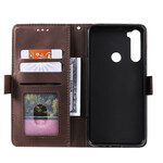 Xaiomi Redmi Note 8T Two-tone Leather Case Reinforced Contours