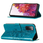 Housse Samsung Galaxy S20 FE Papillon Design avec Lanière