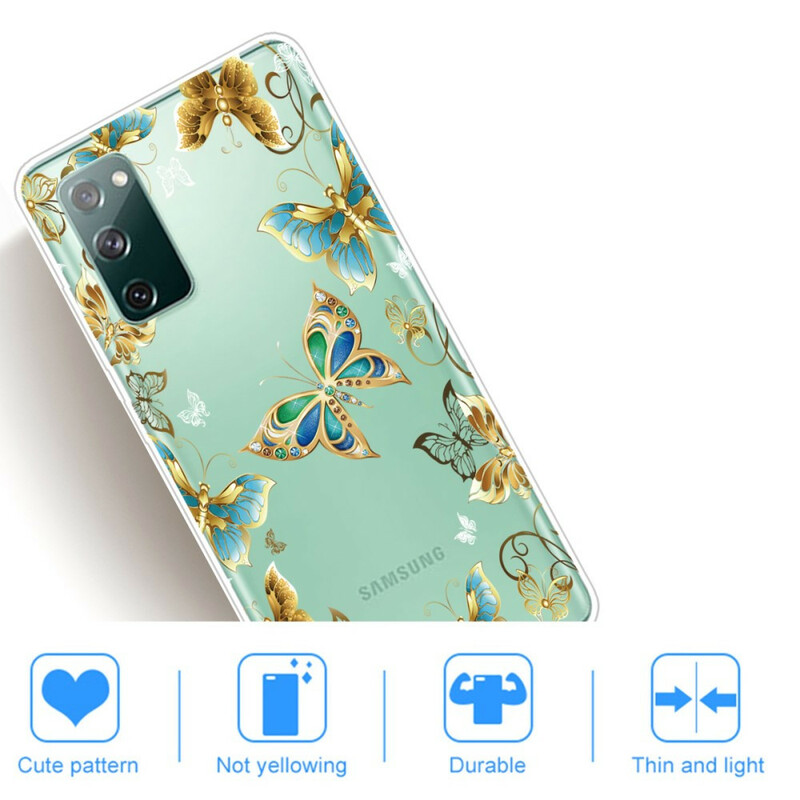 Case Samsung Galaxy S20 FE Butterflies Design