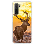 Cover Huawei P40 Lite 5G Deer and Landscape