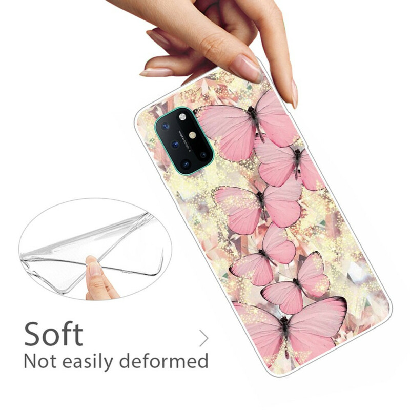 Case OnePlus 8T Butterflies