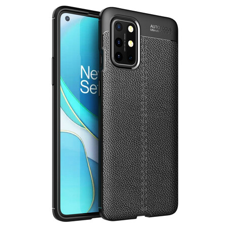 OnePlus 8T Leather Effect Case Lychee Double Line