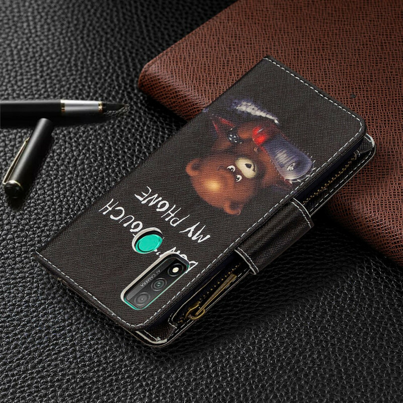 Huawei P Smart 2020 Case Zipped Bear