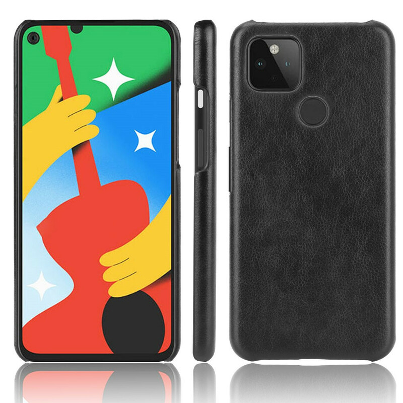 Cover Google Pixel 5 Leather Effect Lychee Performance