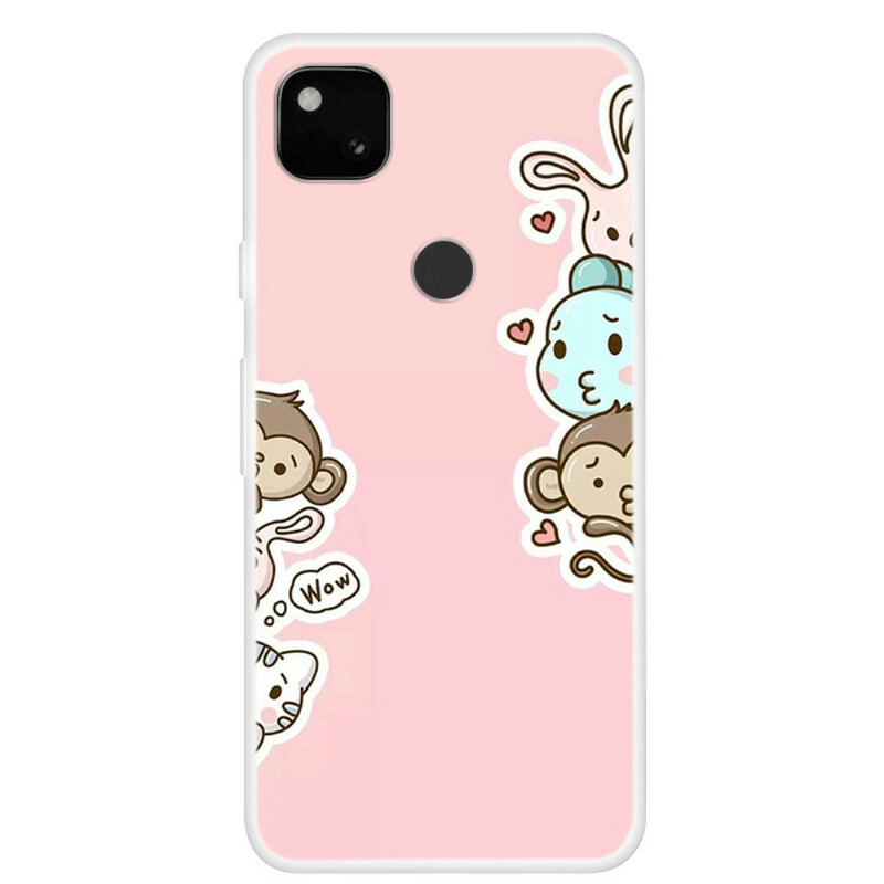 Cover Google Pixel 4a Animals Wow