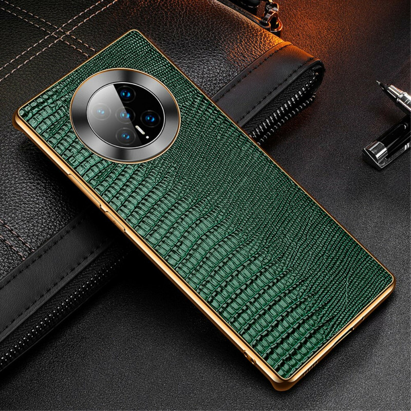 Huawei Mate 40 Pro Genuine Leather Case Lizard Texture