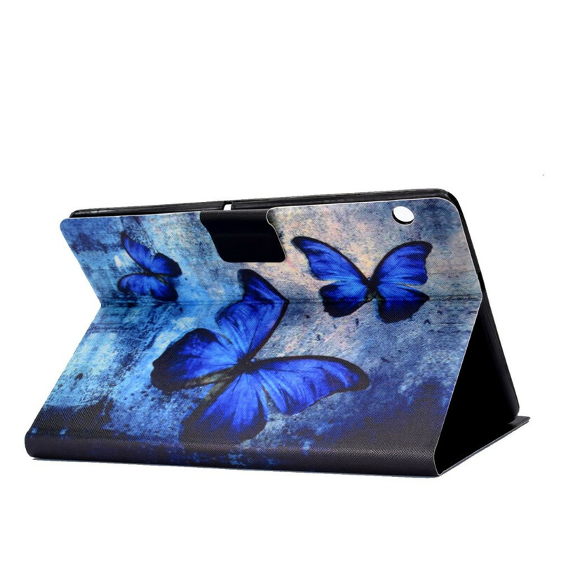 Cover Huawei MediaPad T3 10 Papillons Bleus
