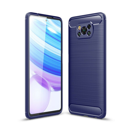 Poco X3 Brushed Carbon Fiber Case