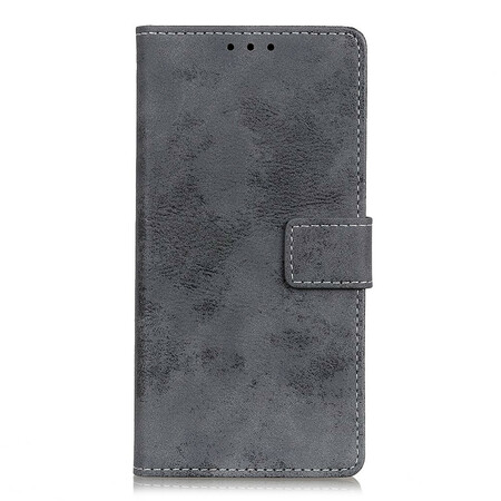 Poco X3 Vintage Leather Effect Case