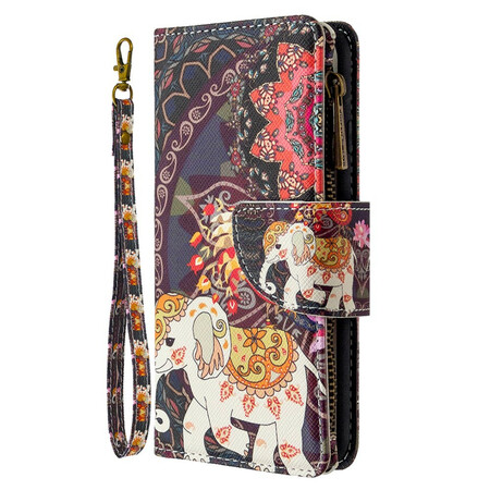 Samsung Galaxy Note 10 Zipped Pocket Elephant Case