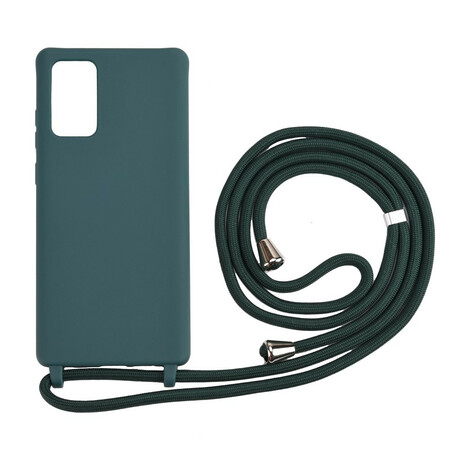 Samsung Galaxy Note 20 Silicone Case and Lanyard