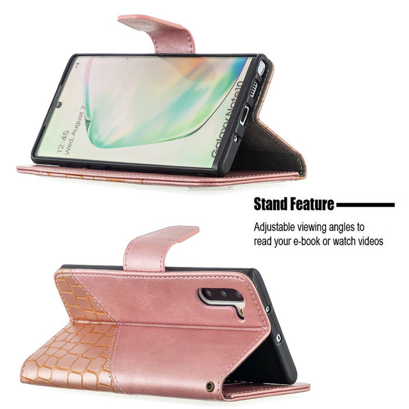 Samsung Galaxy Note 10 Classic Crocodile Skin Case