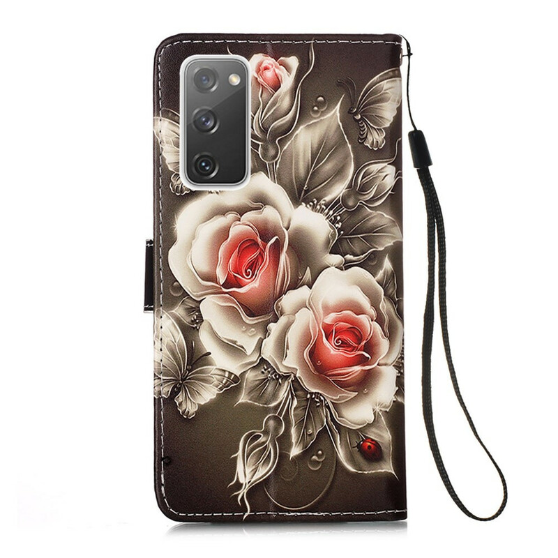 Samsung Galaxy S20 FE Case Golden Roses