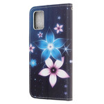 Case Samsung Galaxy A51 Lunar Flowers with Strap