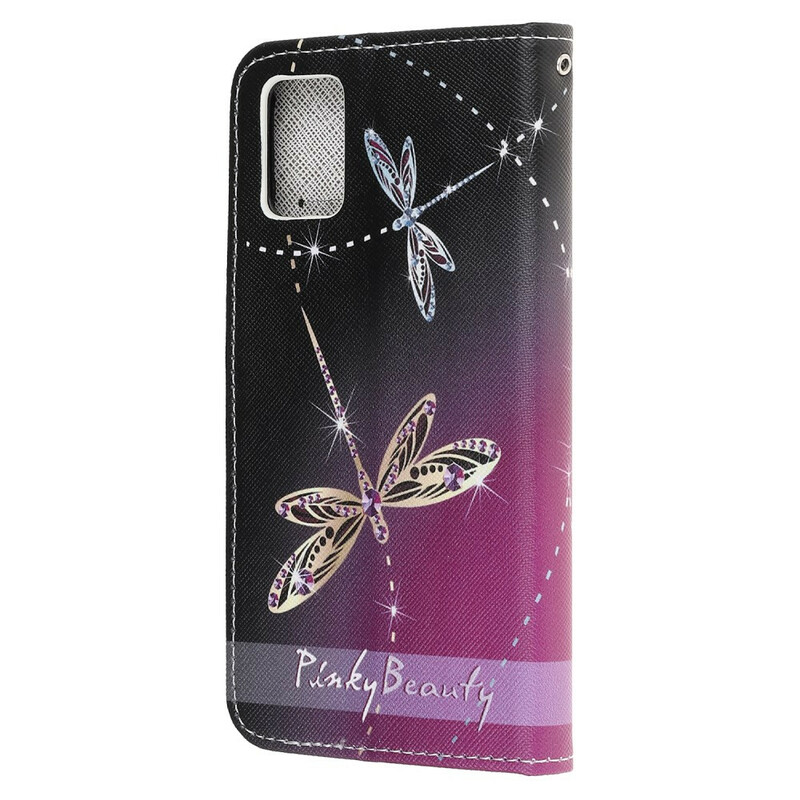 Case Samsung Galaxy A51 Dragonfly Strap