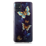 Samsung Galaxy A51 Case Fluorescent Butterfly Series