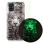 Case Samsung Galaxy A51 Leopard Fluorescente