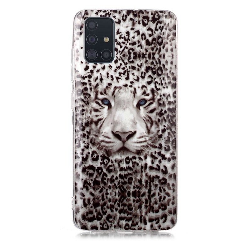 Case Samsung Galaxy A51 Leopard Fluorescente